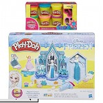 PD Play-Doh Disney Frozen Magical Fountain + Play-Doh Sparkle Compound Bundle  B07G5HRH2D